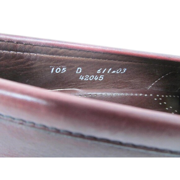 Allen Edmonds Enfield Mens Browm Kilted Tasseled Full Strap Loafers  US 10.5 D - Picture 6 of 12